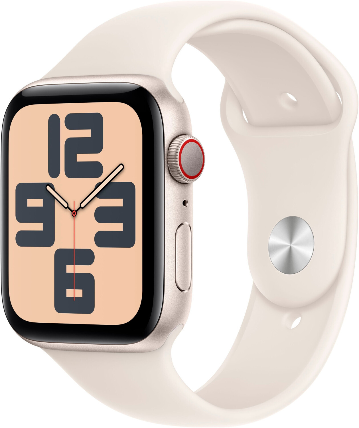 Apple Watch SE 2022 4G 44 mm Nuit Ètoilé Bracelet Sport M/L (2024)