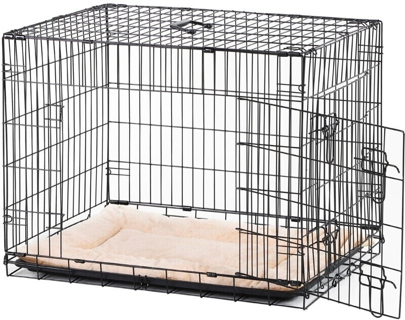 Pawhut Cage pliante pour chien 106 x 71 x 76 cm