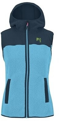 KARPOS 80'S Hoodie Vest blau atoll mitternacht 071