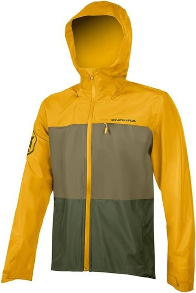 Endura SingleTrack Jacke II Fahrradjacke orange senf