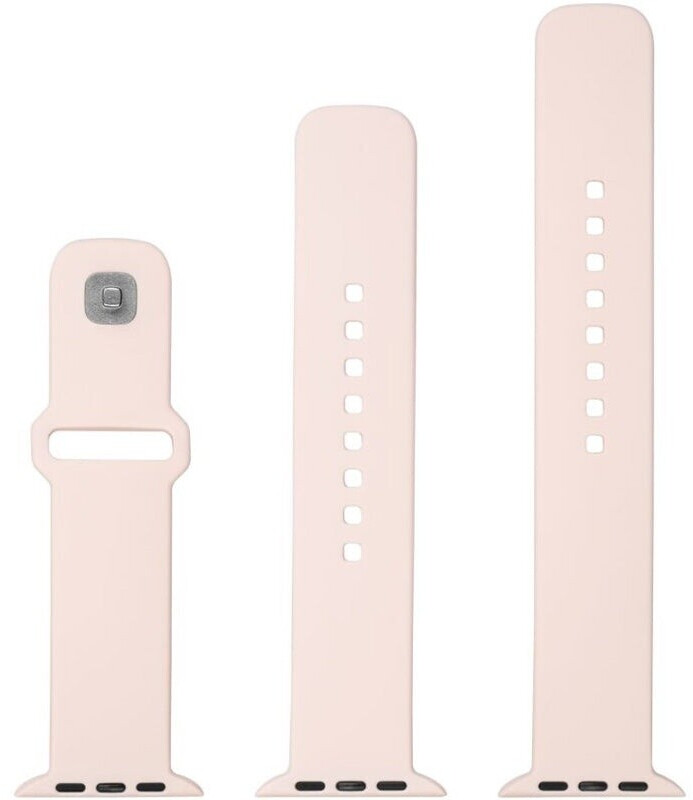 FIXED Silicone Strap SET Apple Watch 38/40/41mm Pink