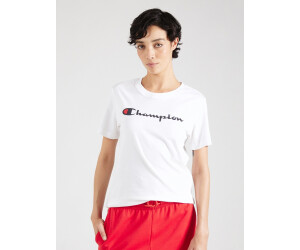 Champion Authentic Athletic Apparel Damen T Shirt navy blutrot weiB ab 19 99 Preisvergleich bei idealo