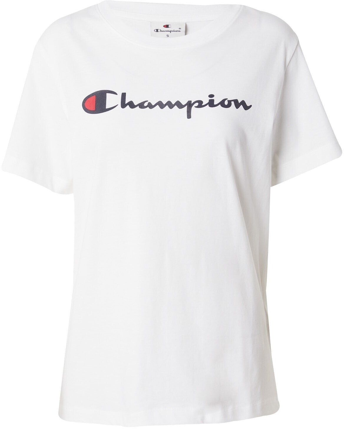 Champion Authentic Athletic Apparel Damen T Shirt navy blutrot weiB ab 19 99 Preisvergleich bei idealo