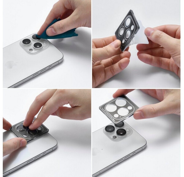 Hama Kameraschutz für Apple iPhone 16/16 Plus, 2 Einzellinsen, Bild 6