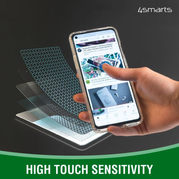 4smarts Displayschutzfolie Second Glass X-Pro Clear für iPhone 13, Bild 2