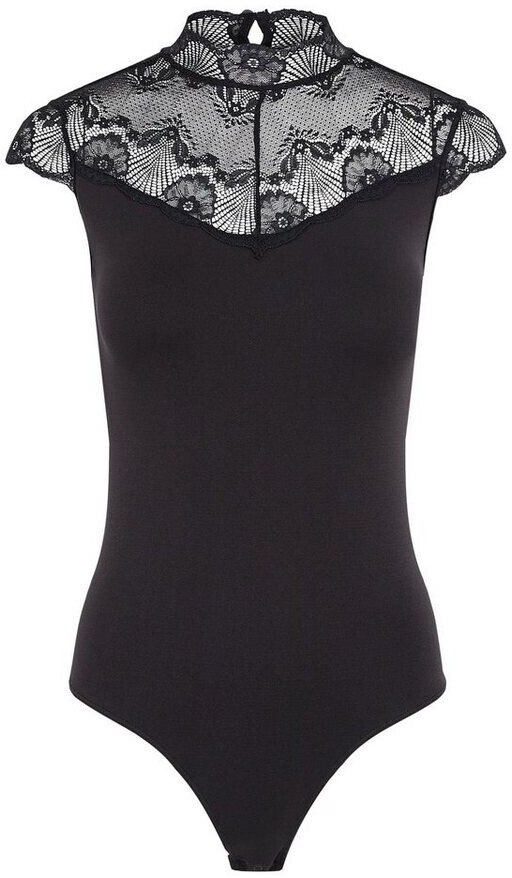 Pieces Shirtbody 'Naya' black