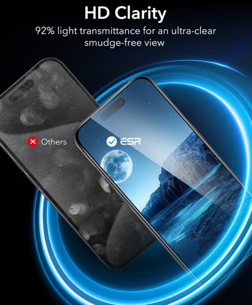 ESR Tempered-Glass für iPhone 16 Pro 1 St. 1D76500301, Bild 6