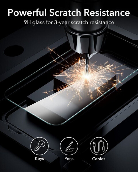 ESR Tempered-Glass für iPhone 16 Pro 1 St. 1D76500301, Bild 7