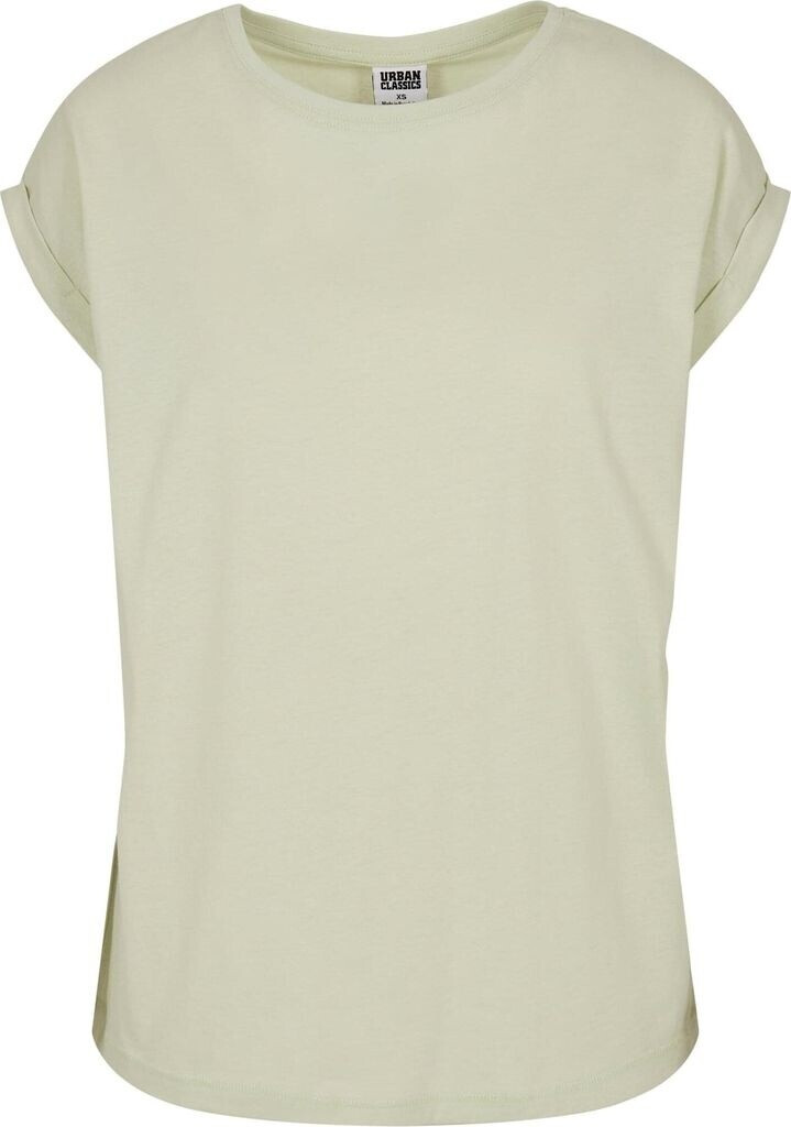 T-shirt Donna Urban Classics Pigment Dye Cut Open Tee - Scollo A V E Maniche Sagomate - 2