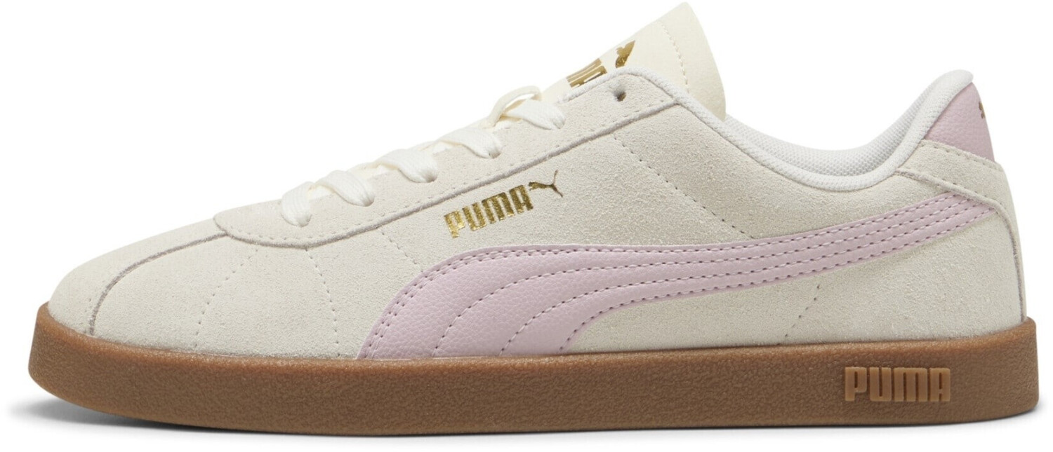 Puma Club II Suede warm white/rose mauve/gum