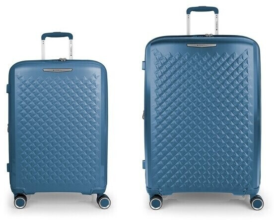 Blue suitcase set hot sale