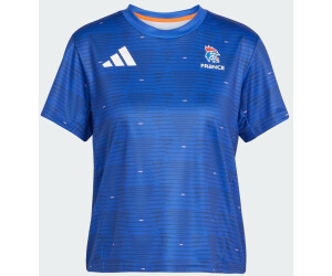 Adidas Frankreich Handball Training T Shirt Semi Lucid Blue JP4290 ab 55 00 Preisvergleich bei idealo
