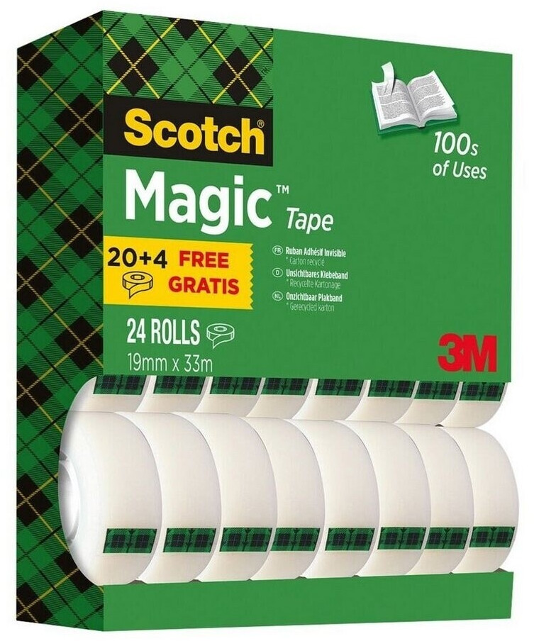 Scotch Magic Tape 810 33m x 19mm (24 pcs.)