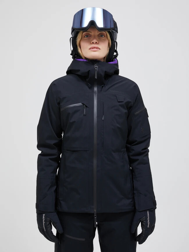 Peak Performance Alpine Gore-tex 3l Shell Jacket black