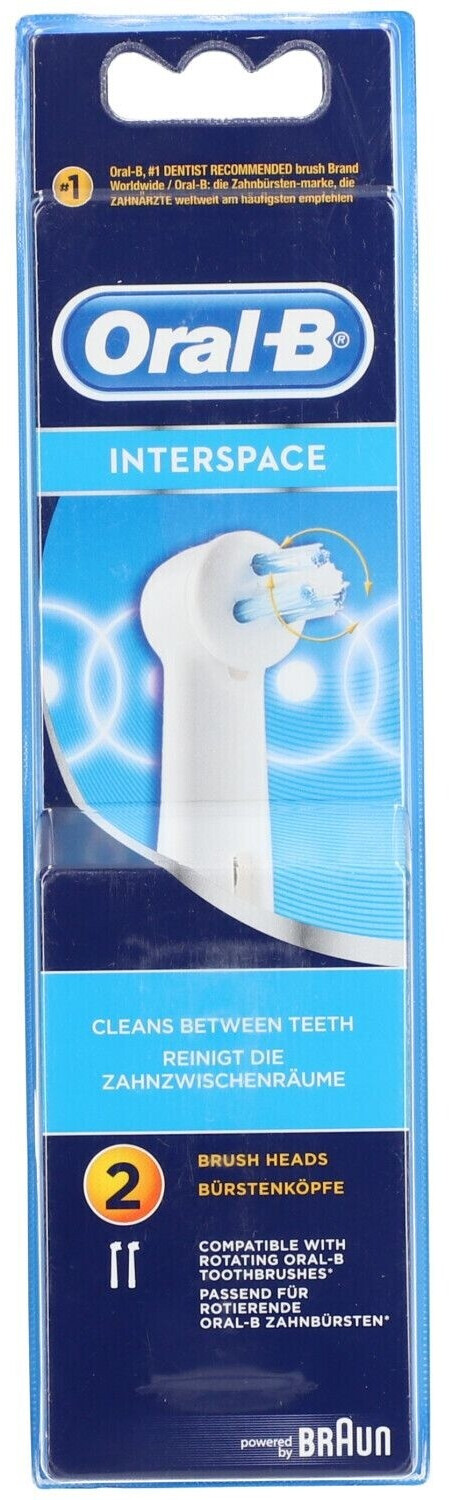 Interpace Rbush Oral-B Interspace Replacement Brushes au meilleur prix | Octobre 2026 ...