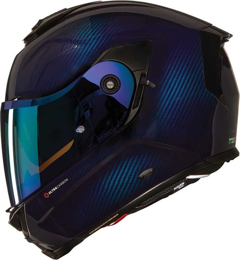 Nolan X-903 Ultra Carbon Liquido N-Com Blue