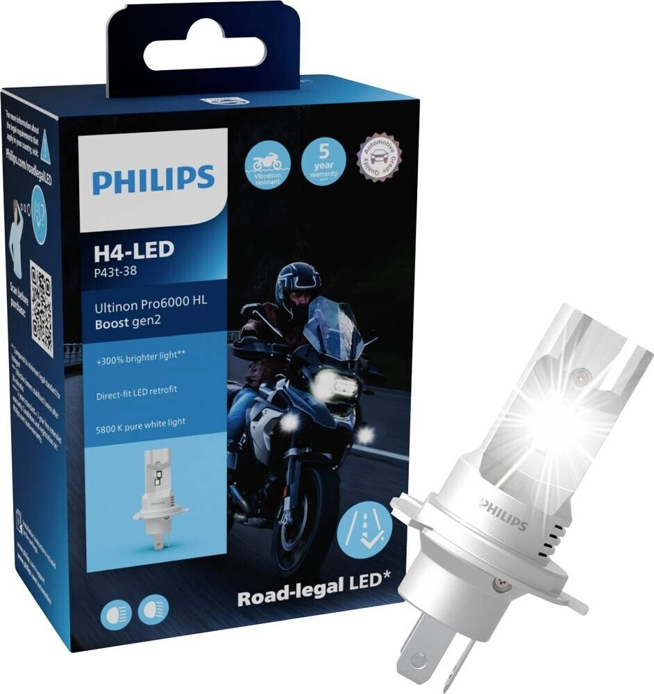 Philips Ultinon Pro6000 Boost HL gen2 H4-LED (11342U60B2X1)