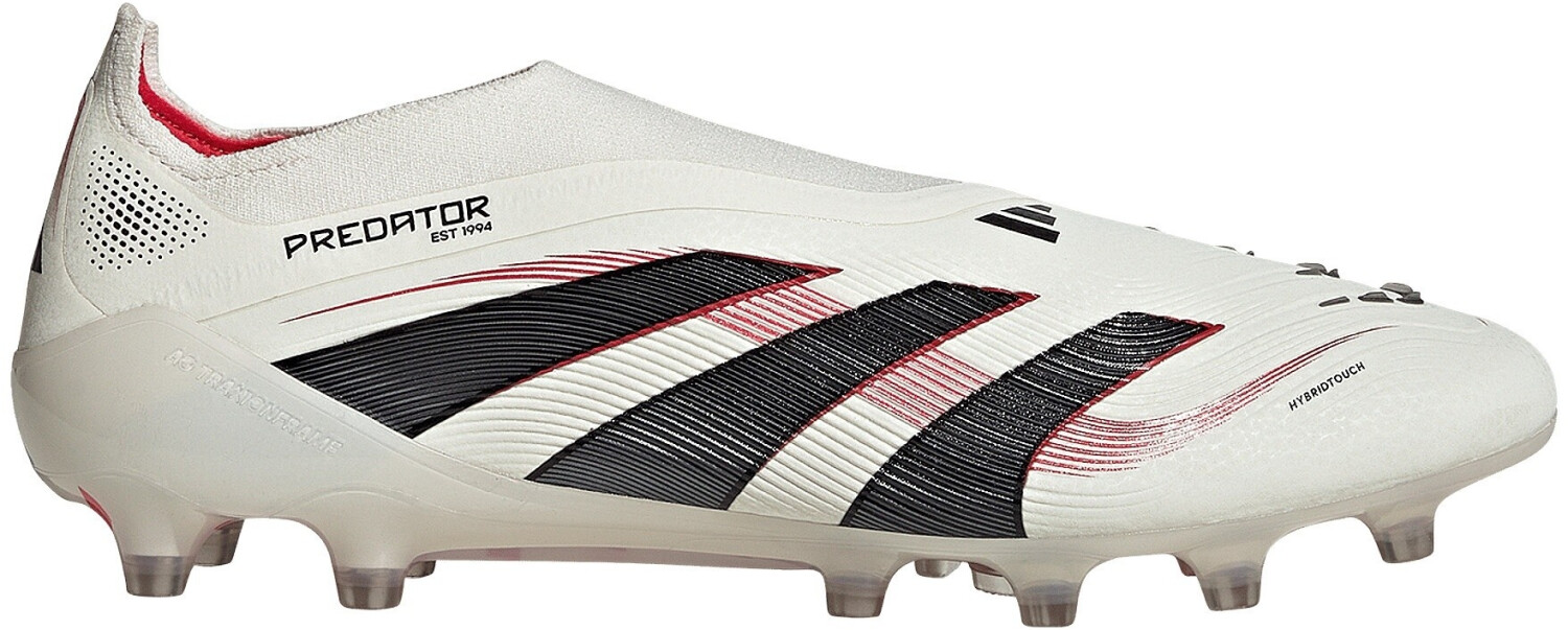 Adidas Predator Elite Laceless AG (JI2081) off white/core black/pure ruby
