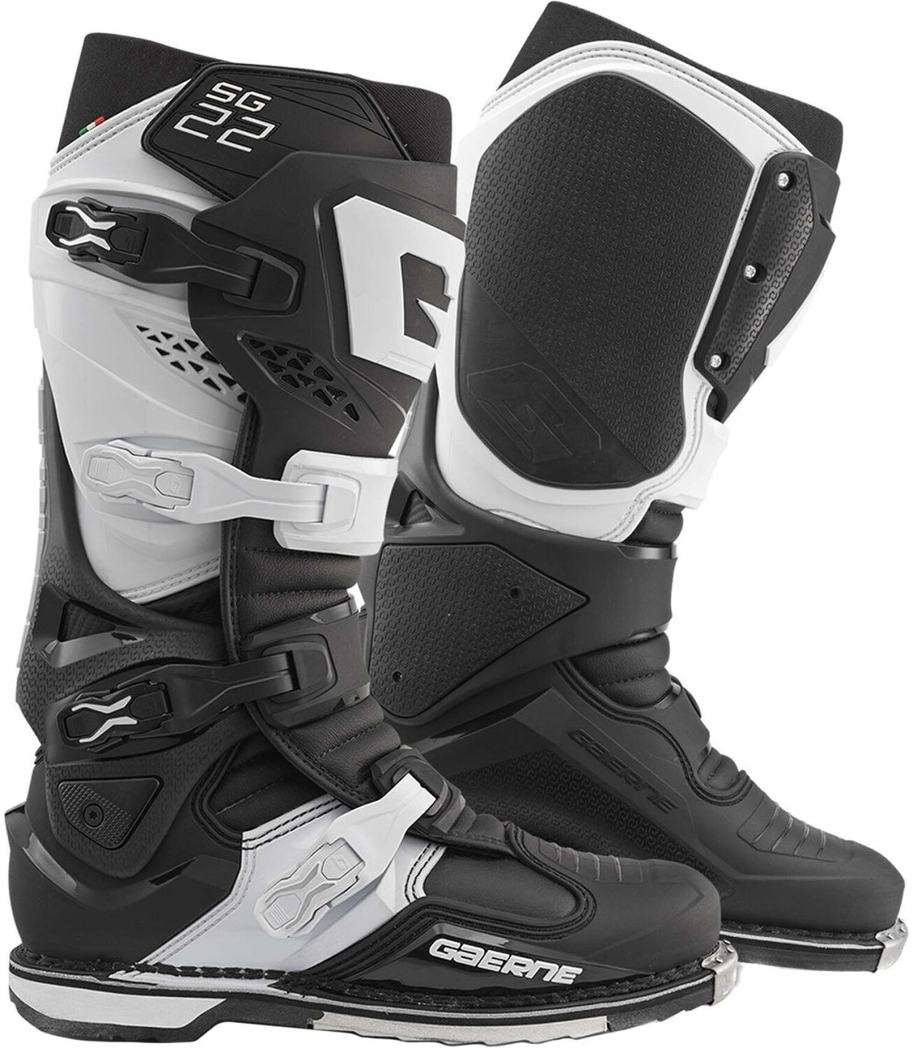 Gaerne Bottes SG-22 noir/blanc