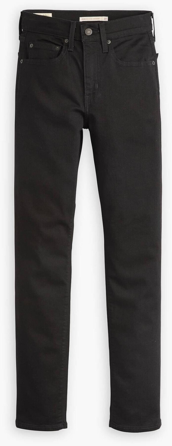 Levi's 724 High Rise Straight Jeans midnight gaze black