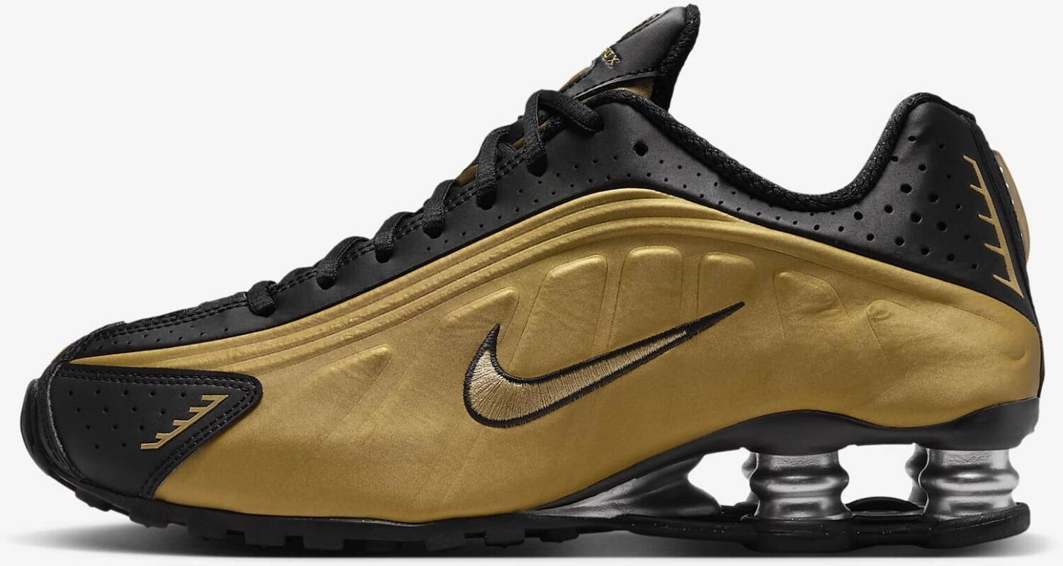 Nike Shox R4 Women black/metallic silver/metallic gold