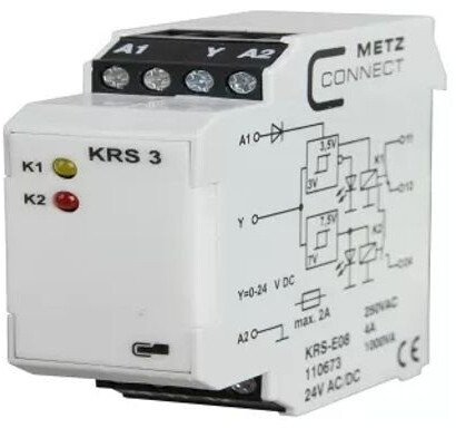 Metz Connect Schnittstellenmodul 1W KRS-E08 3 24ACDC