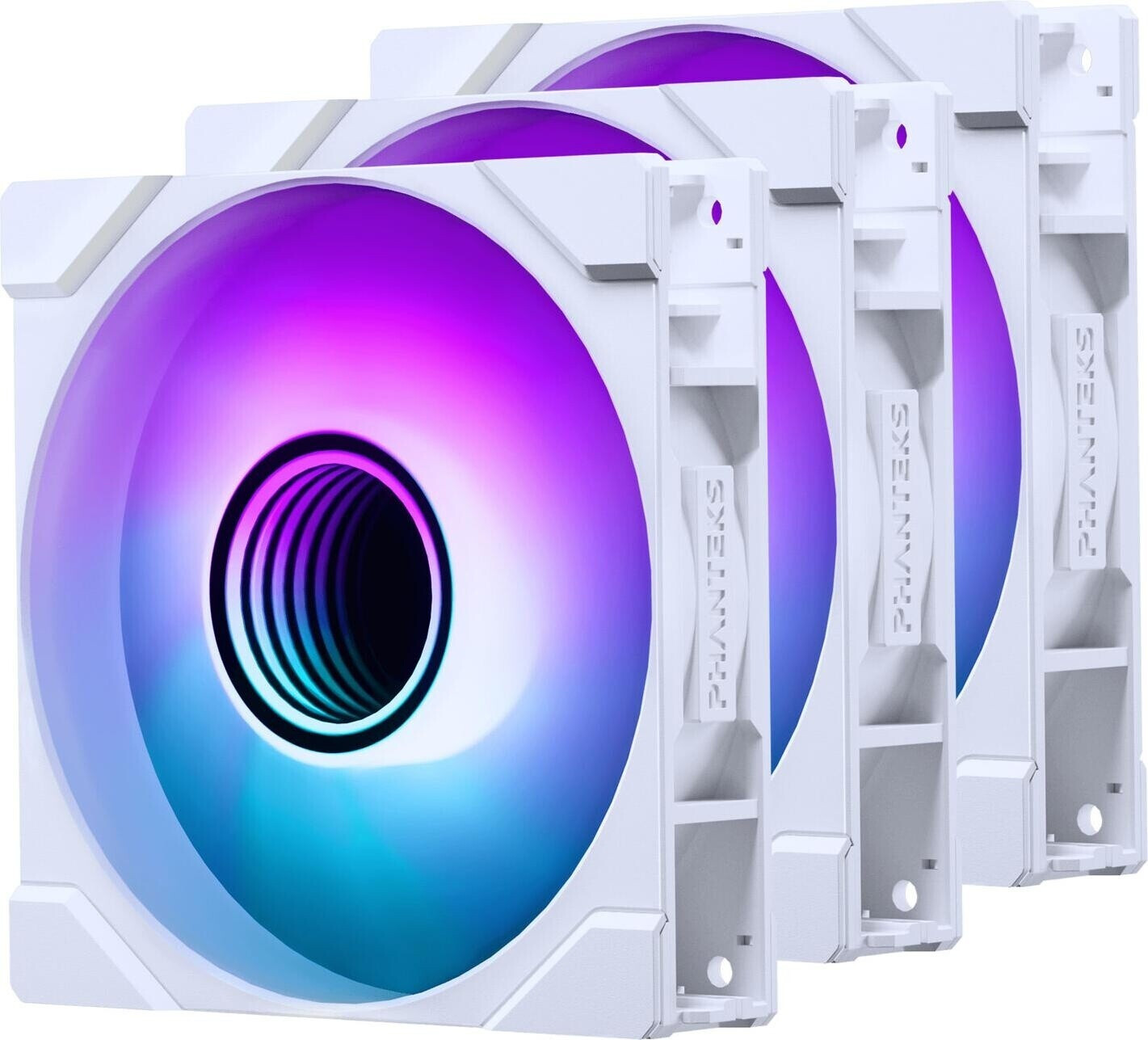 Phanteks M25-120 Gen2 D-RGB White 3-pack
