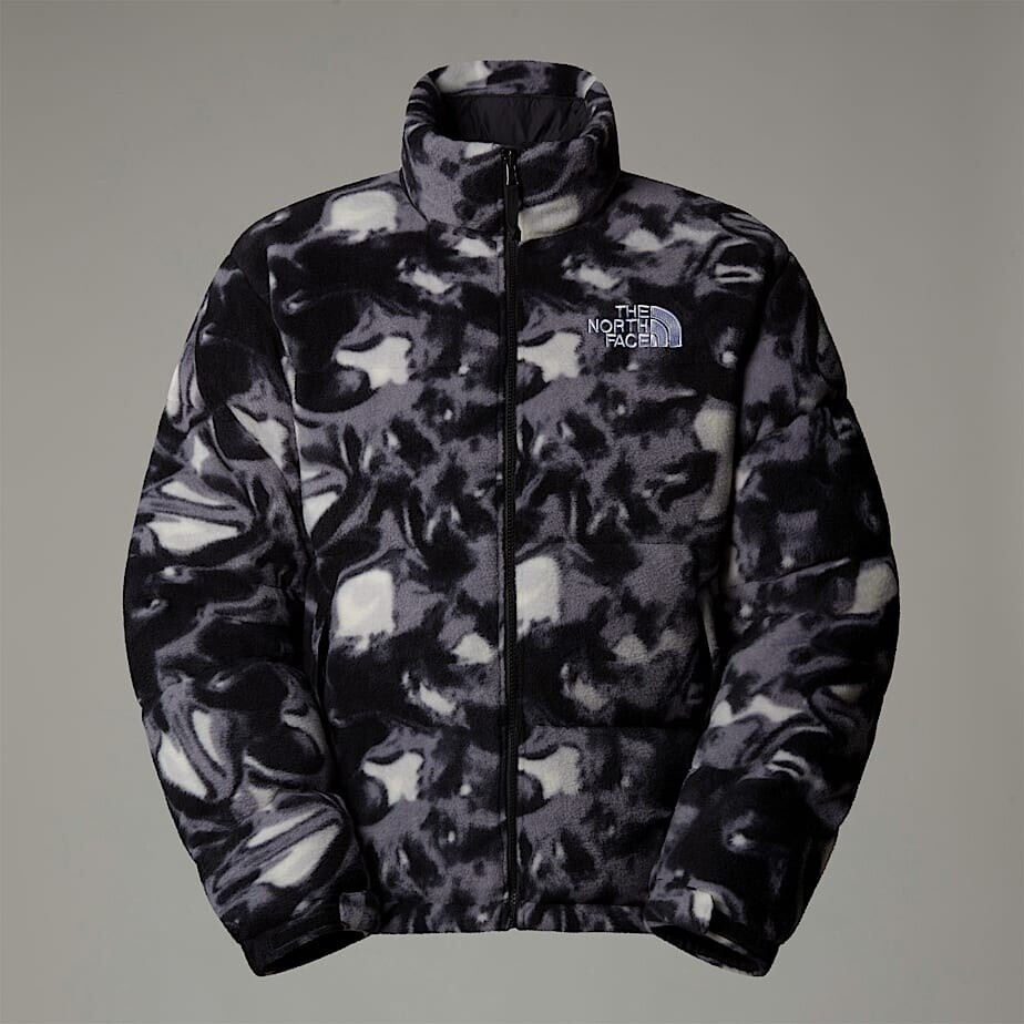 The North Face Nuptse Polar W TNF black/liquid print