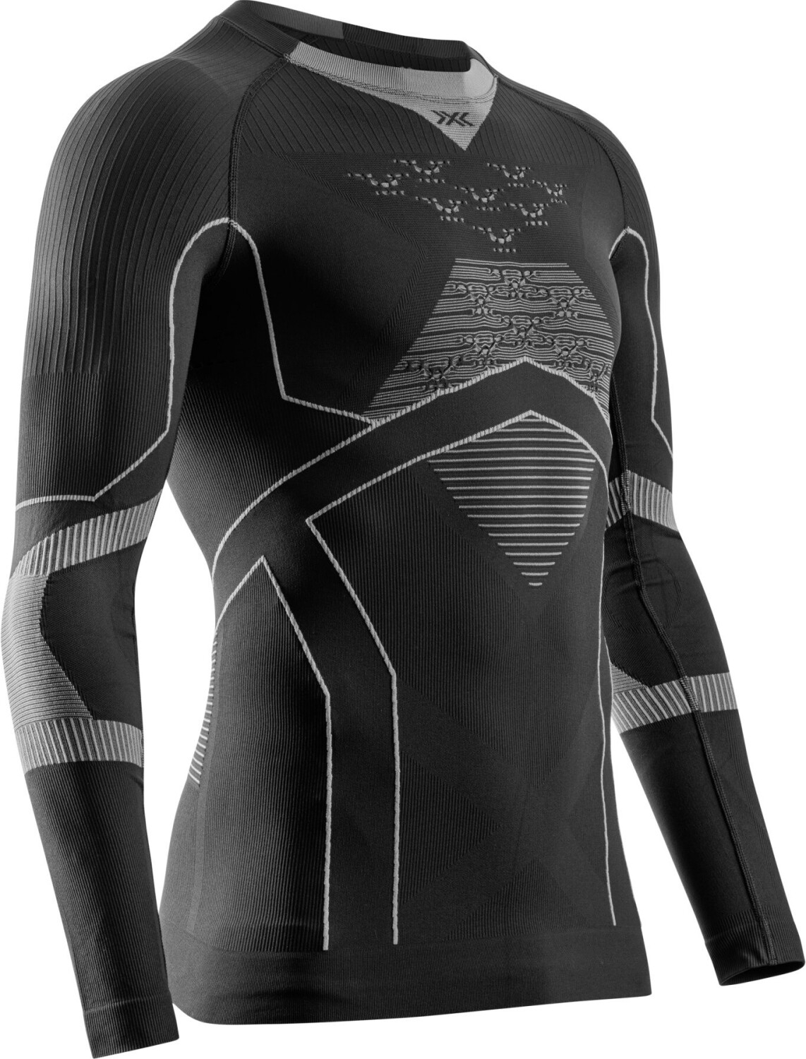 X-Bionic Men's Base Layer Long Sleeve Shirt black/light grey