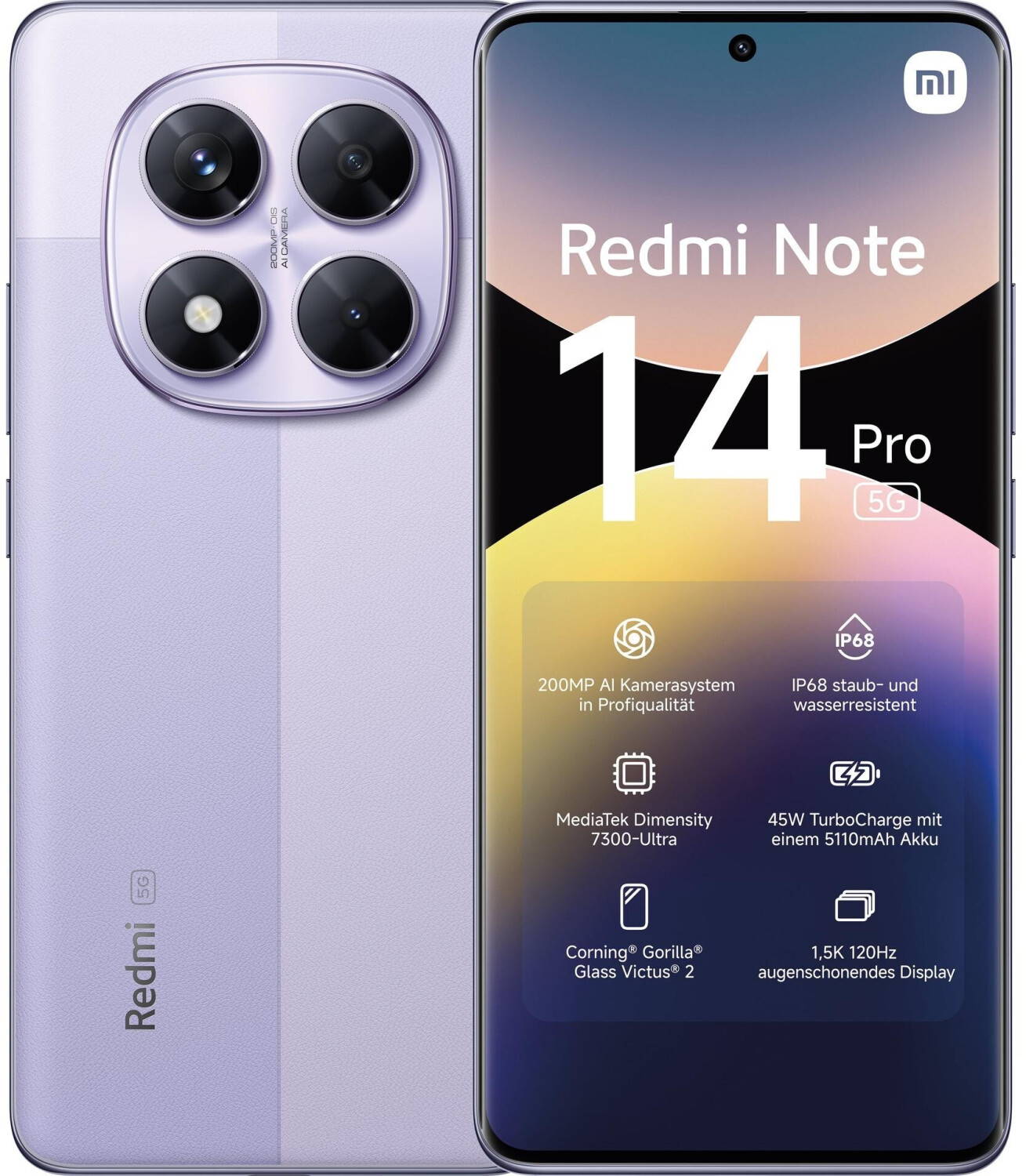 Xiaomi Redmi Note 14 Pro 5G 256GB Phantom Purple