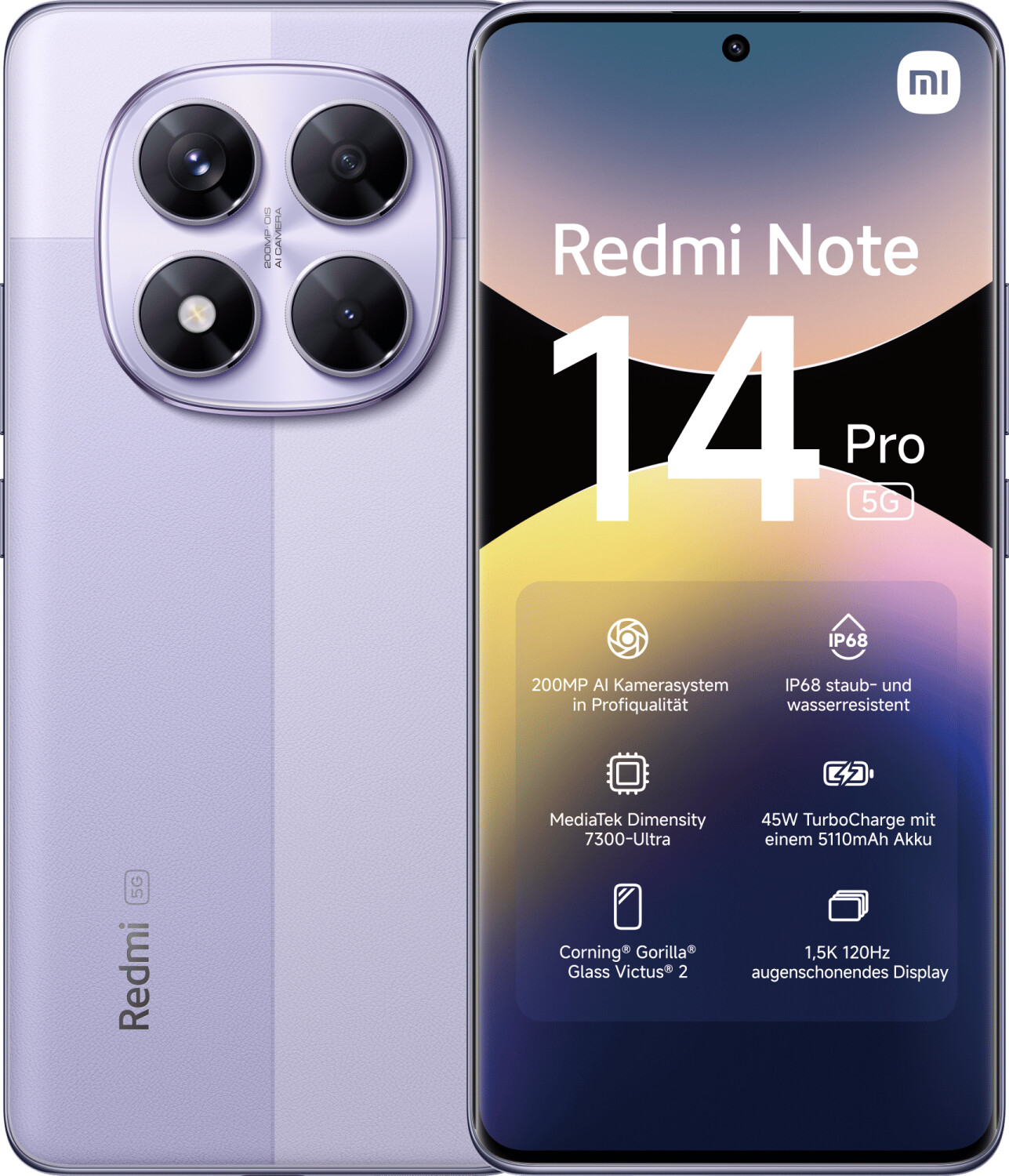 Xiaomi Redmi Note 14 Pro 5G 256GB Phantom Purple