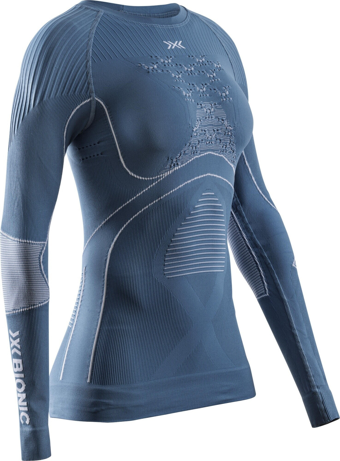 X-Bionic Energy Accumulator 4.0 Shirt Women mineral blue/arctic white