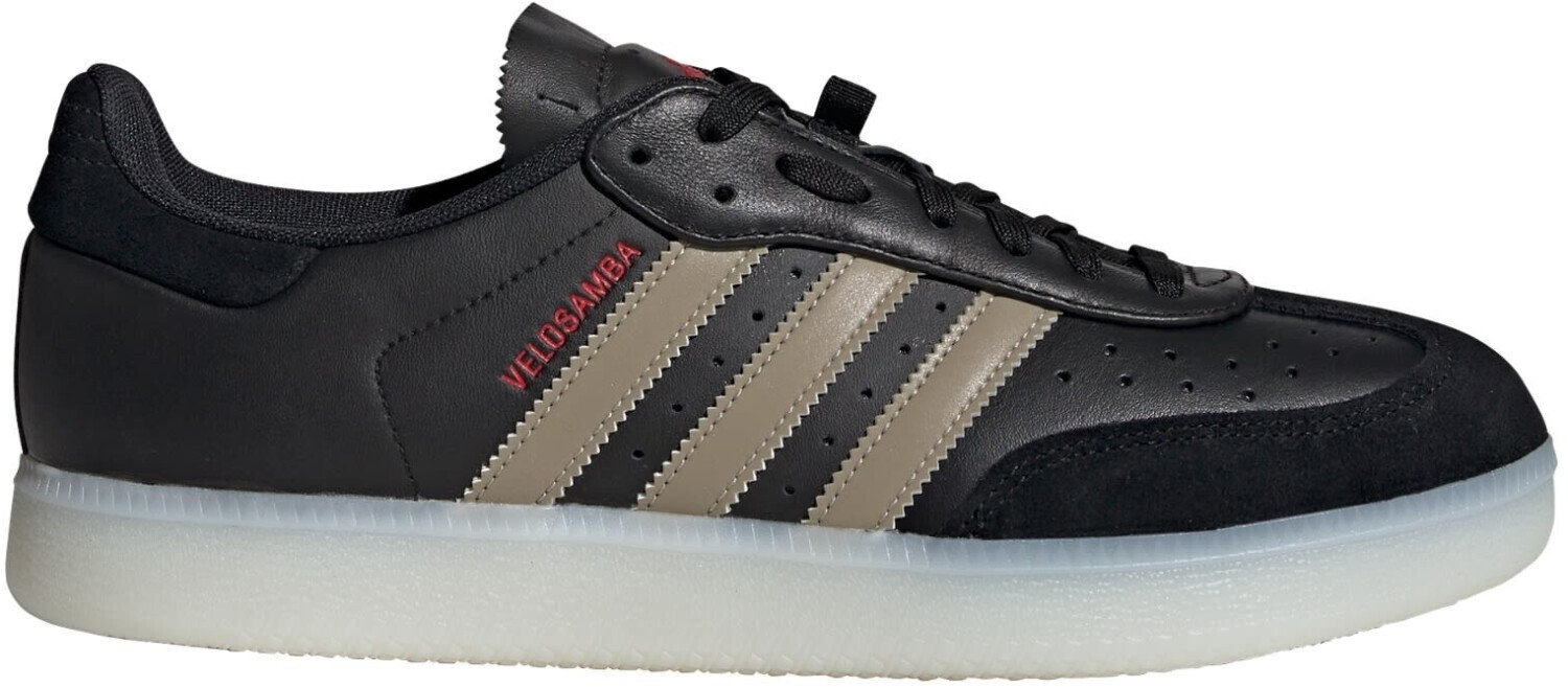 Adidas Velosamba Leather core black/cyber metallic/pure ruby