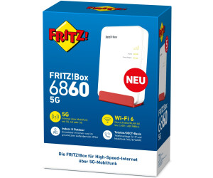 AVM FRITZ!Box 6860 5G ab 404,99 € (Februar 2025 Preise) | Preisvergleich  bei idealo.de