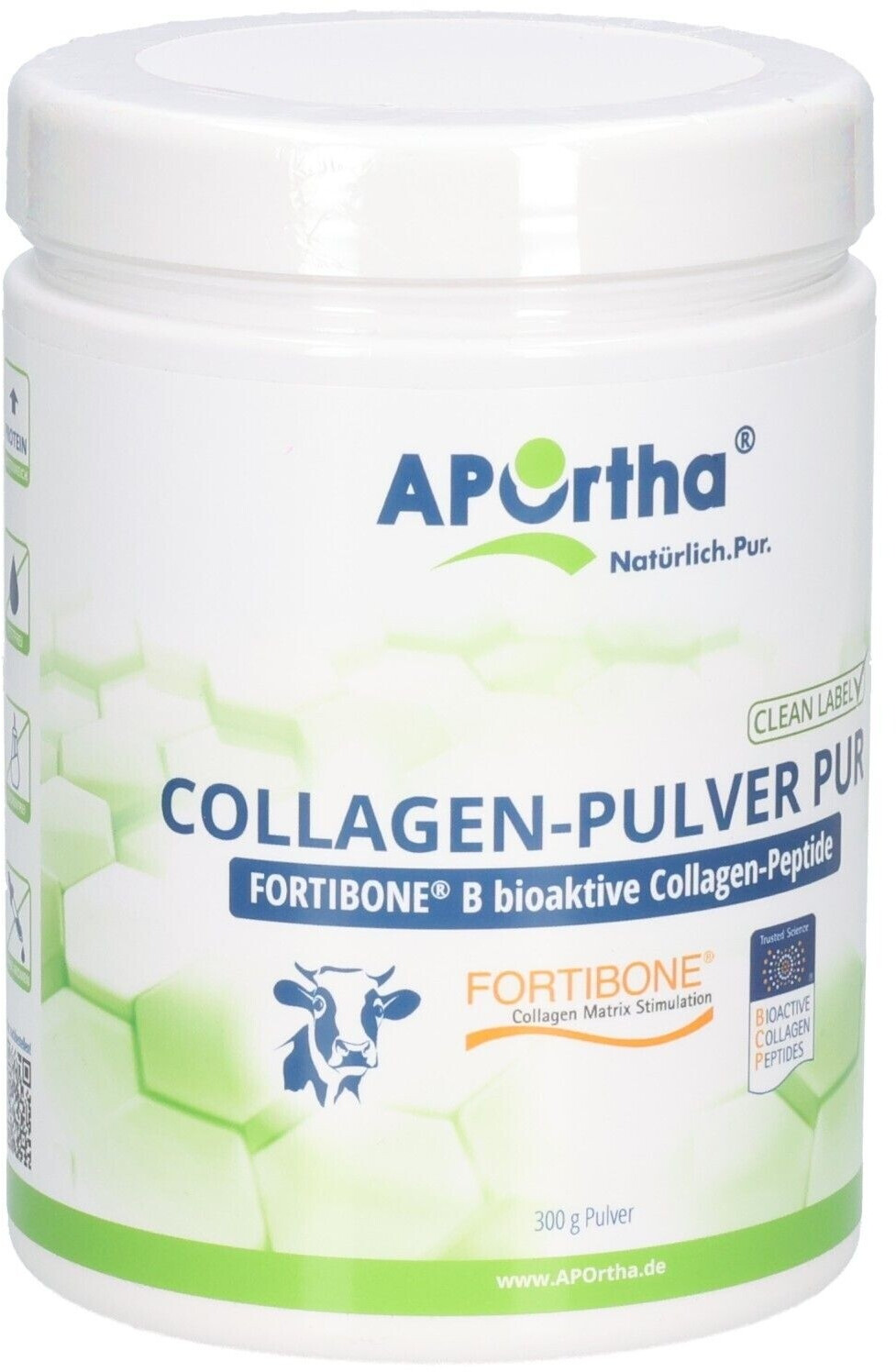 Navi Rind Aportha Fortibone B (Rind) Collagen-Peptide Pulver PUR (300g) ab 18,95 ...