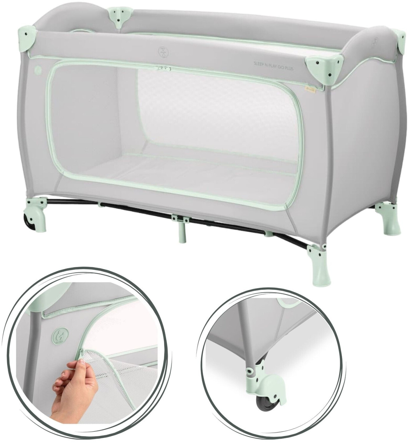 Hauck Sleep N Play Go Plus dusty blue