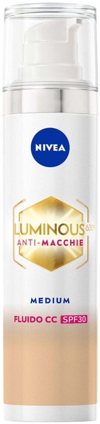 Nivea Cellular Luminous630 Fluid CC Cream SPF 30 Medium 40 ml