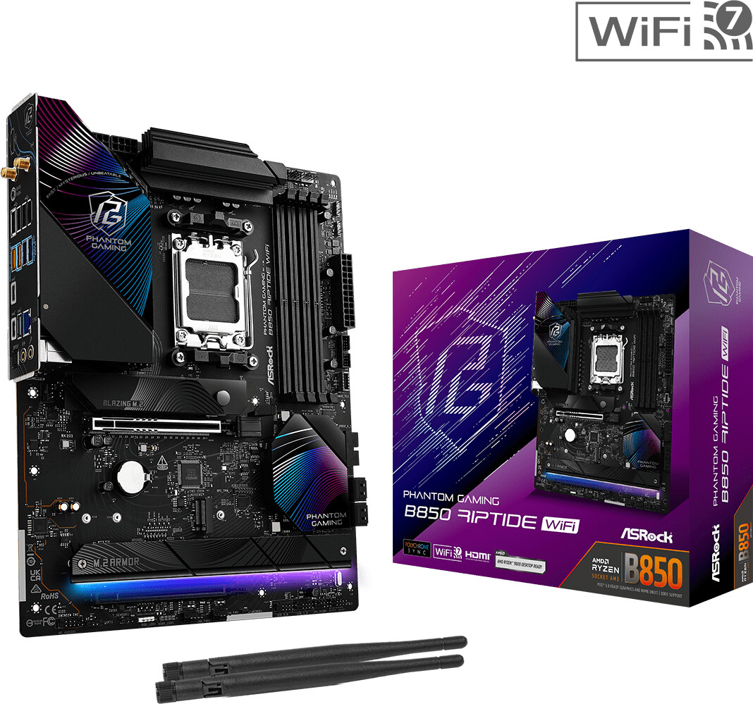 ASRock Phantom Gaming B850 Riptide WiFi