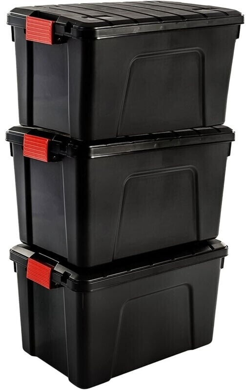 Iris Ohyama SIA-60 59x39,5x35,5cm 3 Pcs. Black