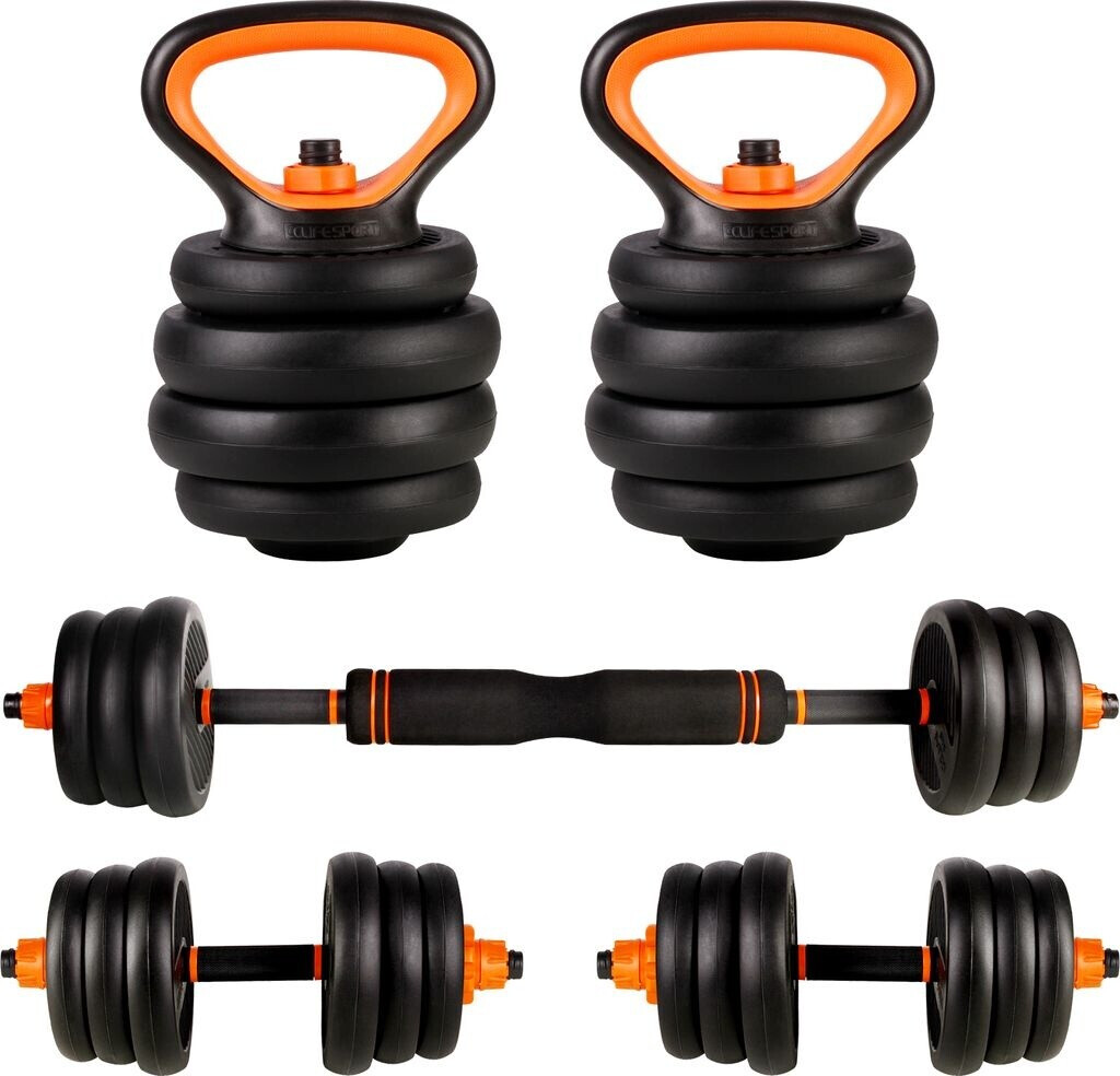 Adjustable Kettlebell and Dumbbell Set
