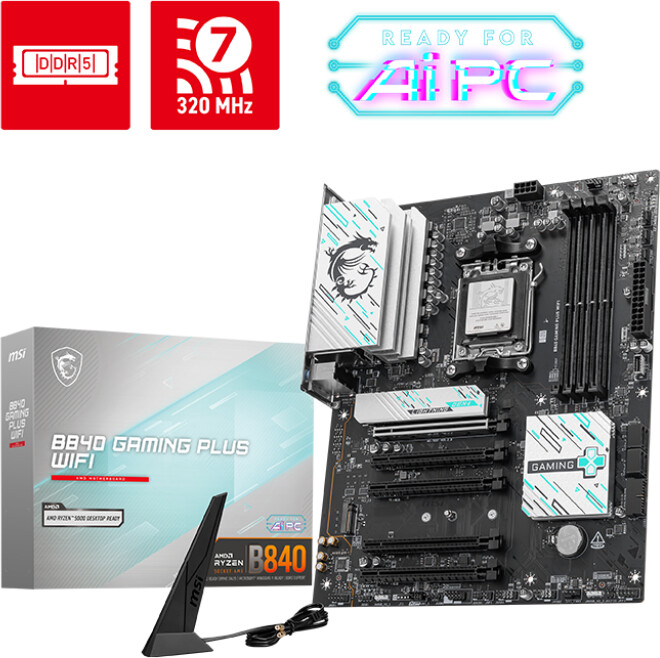 MSI B840 Gaming Plus WiFi