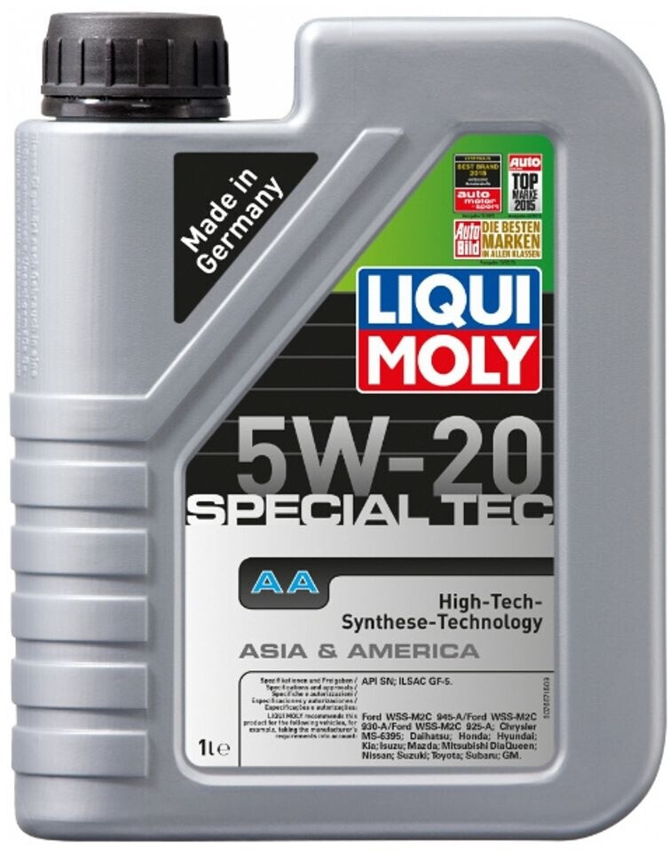 Liqui Moly 205L Special Tec AA Motor Oil 5W-20 (20369)