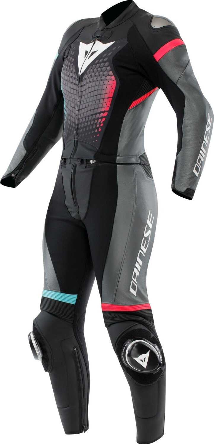 Dainese Fulminea Leather Lady Suit 2pcs. black/anthracite/white