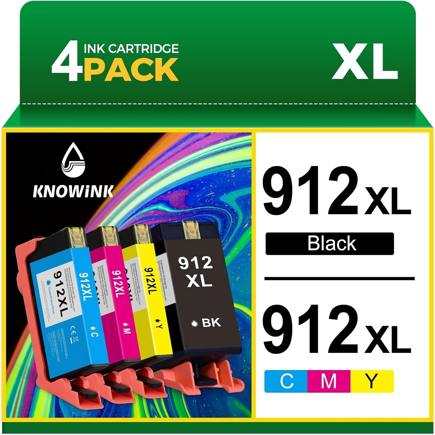 KNOWINK ersetzt HP 912XL 4er Pack ab 47,99 € | Preisvergleich bei idealo.de