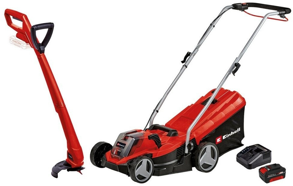 Einhell GE-CM 18/33-2 Li Set (avec 2 batteries et chargeur)