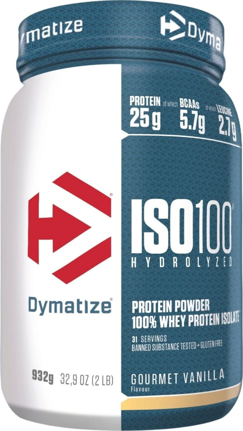 Dymatize Iso100 Hydrolyzed Isolat Protein 932g