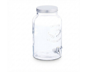 Relaxdays Saftbehälter Limobehälter Saftspender 5 Liter Glas ab 17,27 € (Oktober 2026)