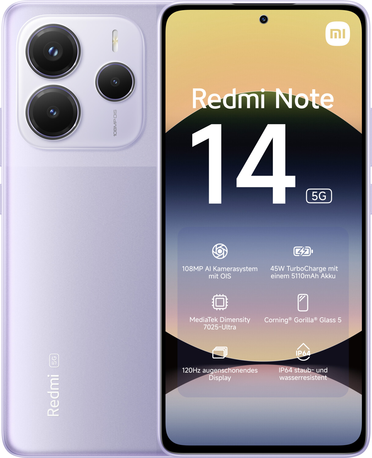 Xiaomi Redmi Note 14 5G 256GB Lavender Purple