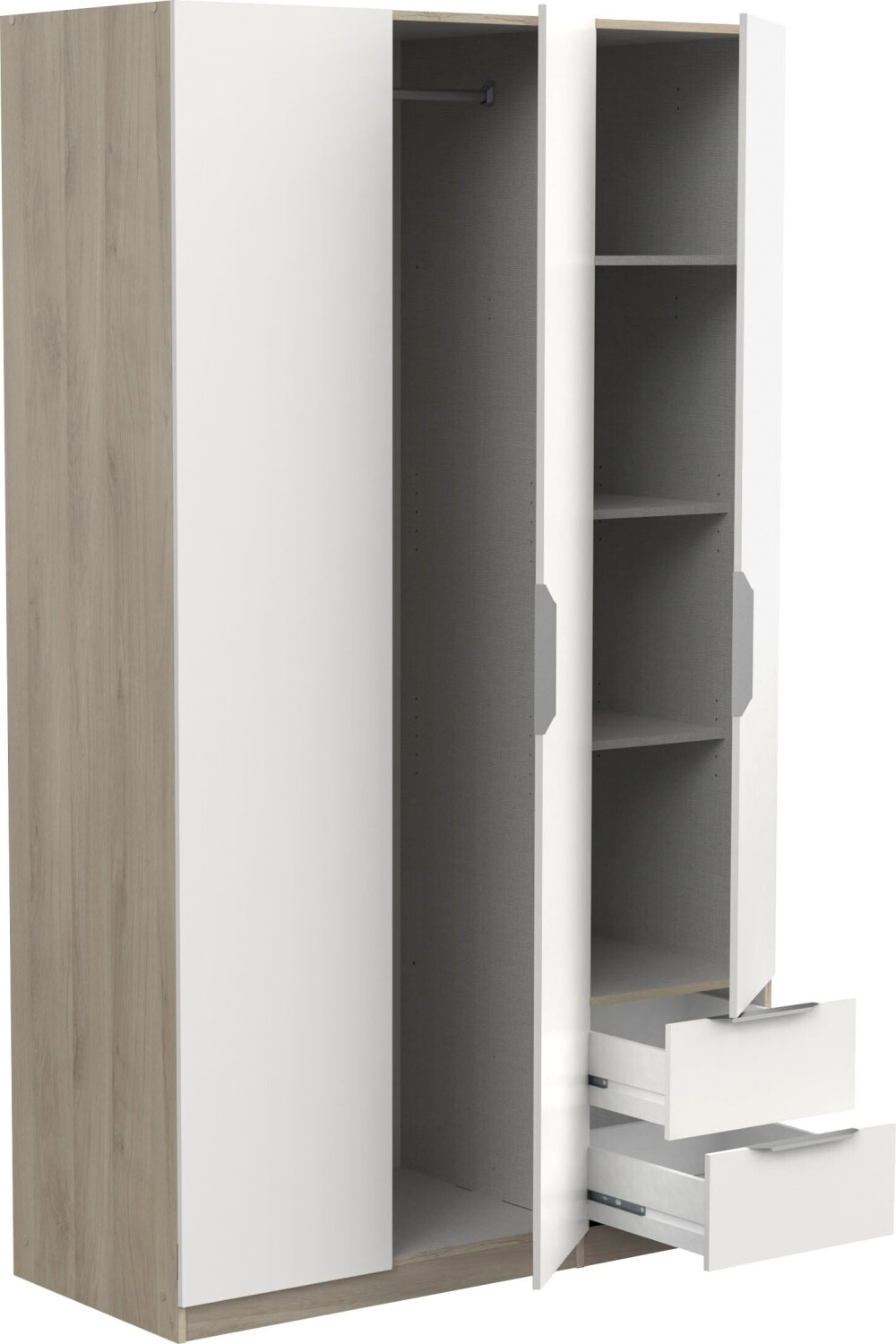 Demeyere Hinged door wardrobe 120x203cm 391382 au meilleur prix sur idealo