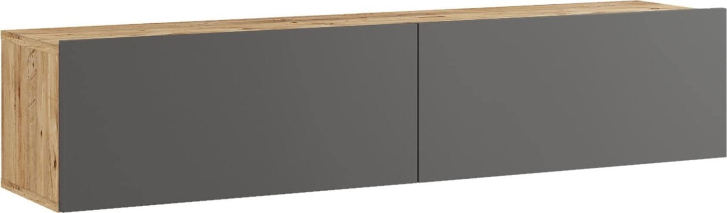en.casa Lapinlahti (140 x 31.5 x 29.5 cm) Gray